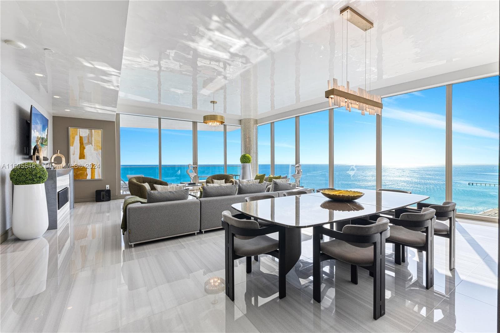 Estates at Acqualina Unit 2704 condo rented at 17901 Collins # 2704, Sunny Isles Beach FL 33160